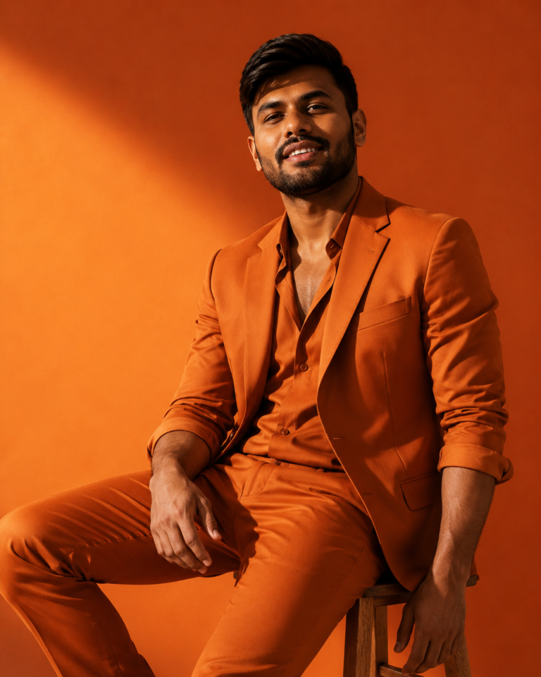 Relaxed Editorial Portrait
