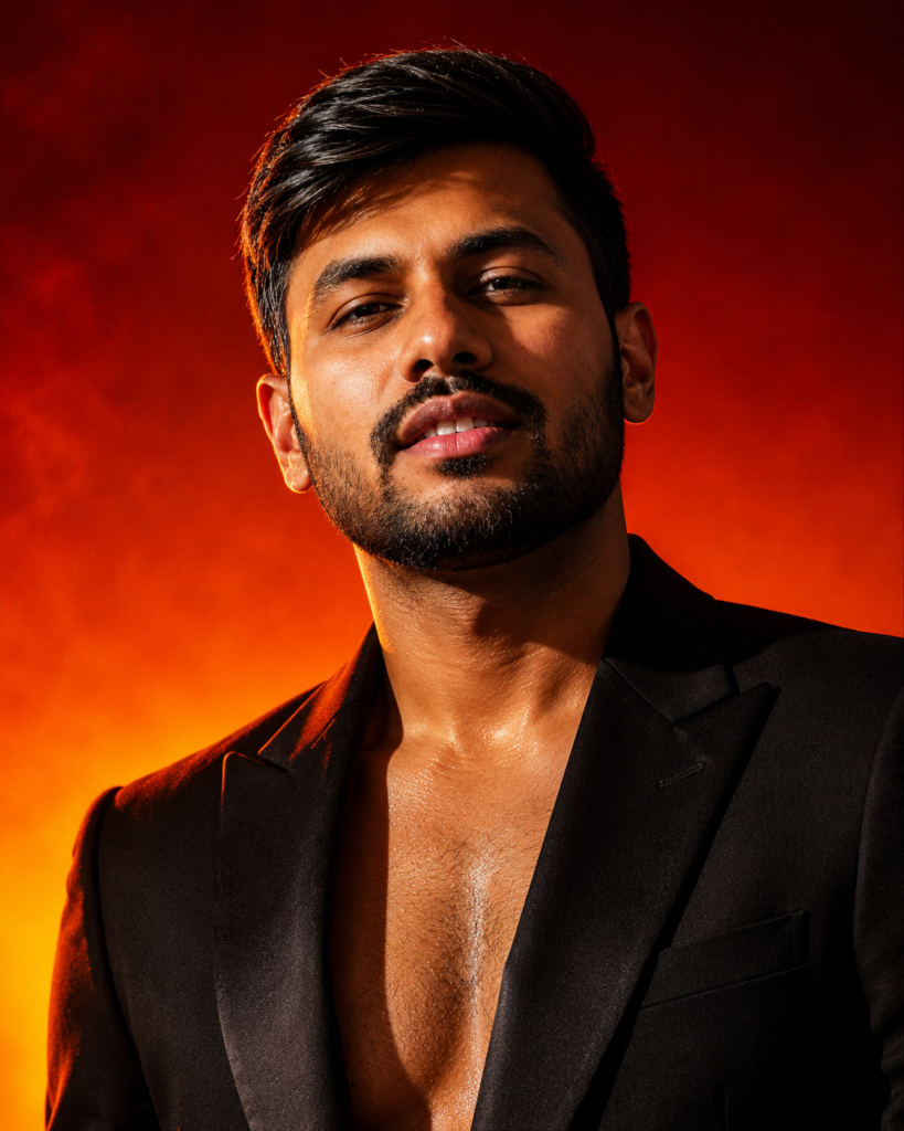 Dramatic Editorial Portrait