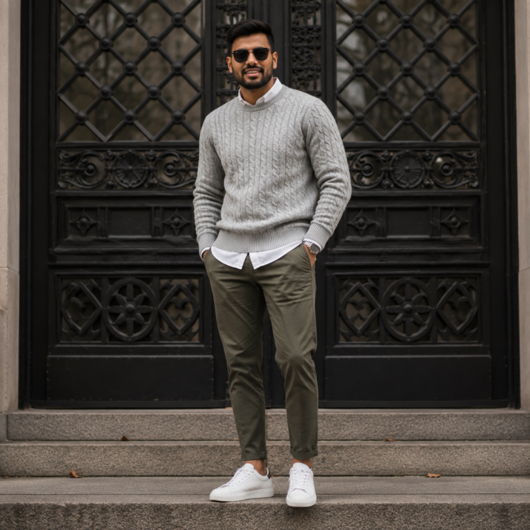 Full-Body Fashion Photograph