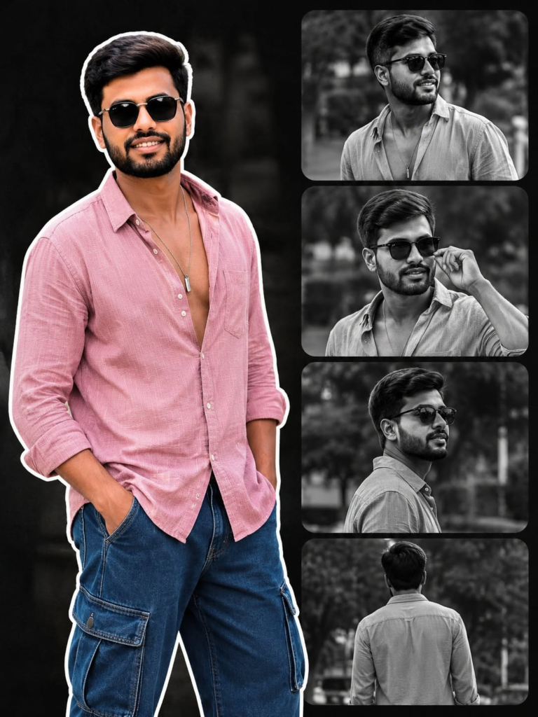 Fashion Collage Portrait